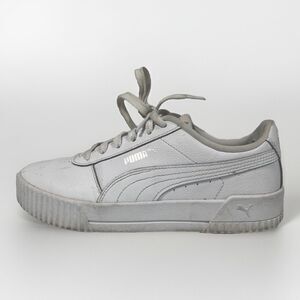 Puma Womens‎ Carina White Casual Shoes Sneakers Size US 7 370325-02
